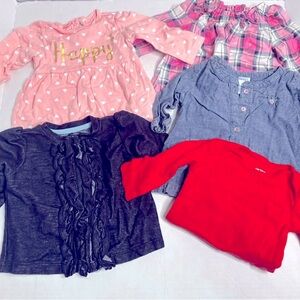 Lot of 6 months babygirl clothing